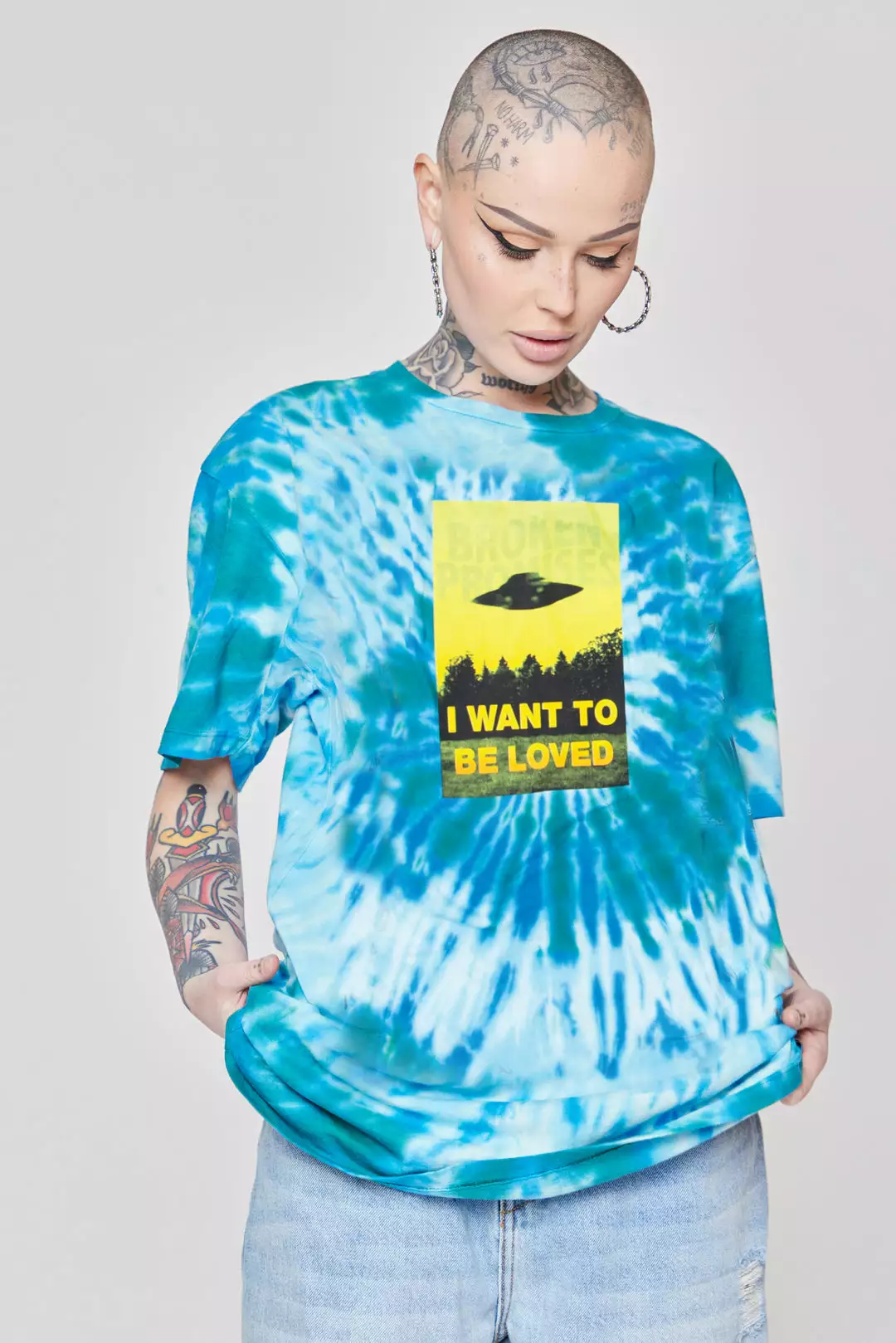 CASH Ex-Files Tie Dye Tee