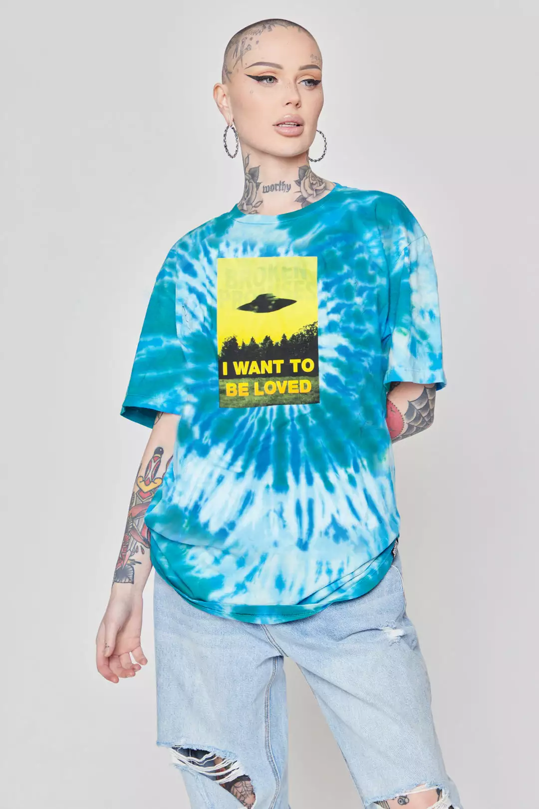 CASH Ex-Files Tie Dye Tee