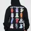 BROKEN PROMISES Bear Guide Black Hoodie Hoodies