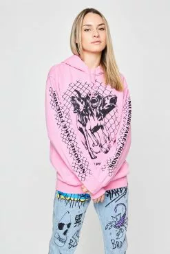 CASH Hoodies Rabid Hoodie Pink