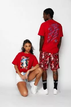 CASH Shirts Anywhere But Here Tee Red