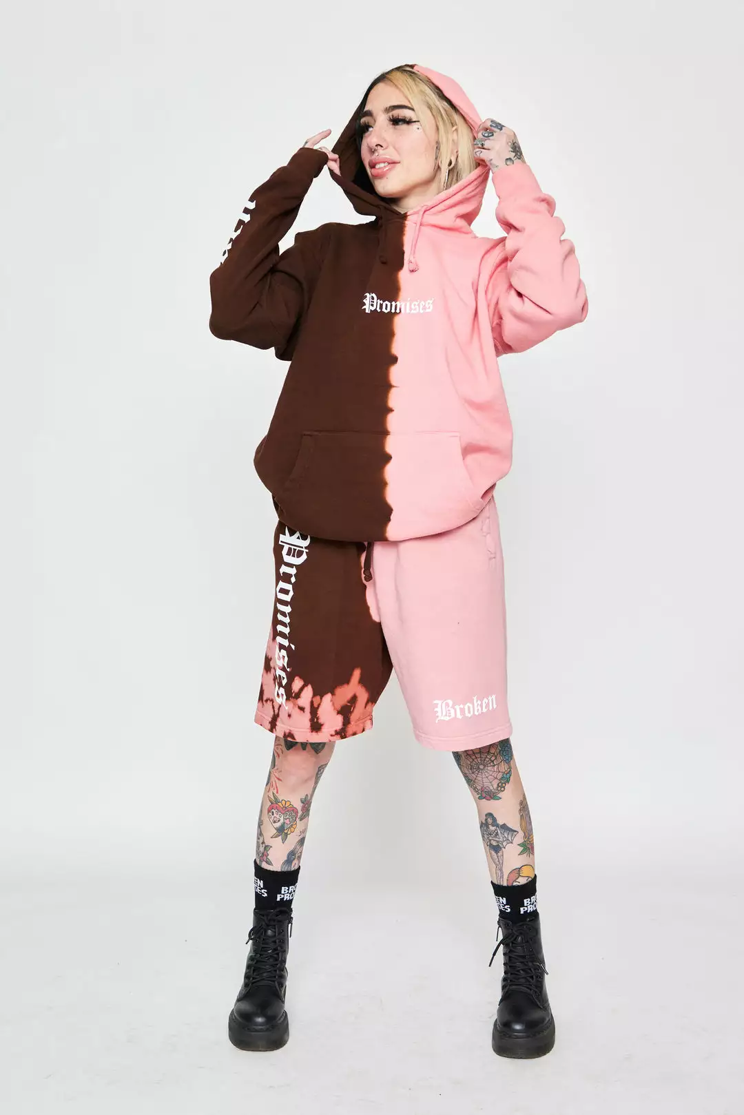 CASH Sundae Split Dye Hoodie Hoodies