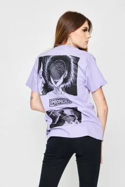BROKEN PROMISES Shirts Junji Ito The Scar Tee Light Purple
