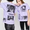 BROKEN PROMISES Shirts Junji Ito The Scar Tee Light Purple