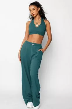 BROKEN PROMISES Salvage Flared Pants Bottoms