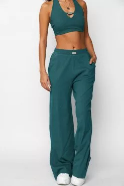 BROKEN PROMISES Salvage Flared Pants Bottoms