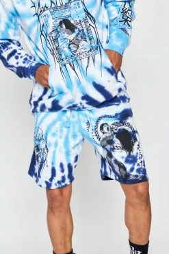 BROKEN PROMISES Junji Ito Twisted Souls Tie Dye Hoodie White Tie Dye Hoodies