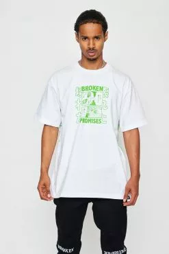 BROKEN PROMISES Junji Ito Completion Tee White Shirts