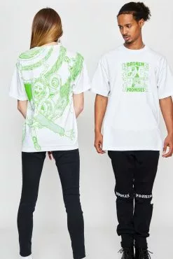 BROKEN PROMISES Junji Ito Completion Tee White Shirts