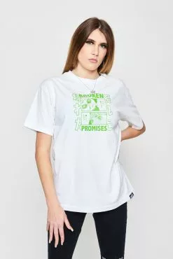 BROKEN PROMISES Junji Ito Completion Tee White Shirts