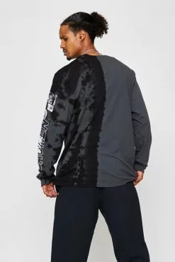 BROKEN PROMISES Junji Ito I Don't Care L/S Tee Blk