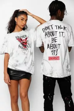 CASH Batwing Smoke Dye Tee