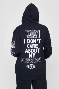 CASH Junji Ito I Don't Care Hoodie