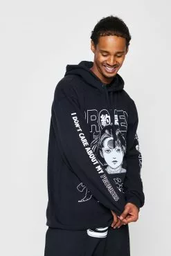 CASH Junji Ito I Don't Care Hoodie