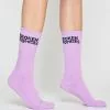 BROKEN PROMISES Accessories BP Wave Logo Sock - Purple