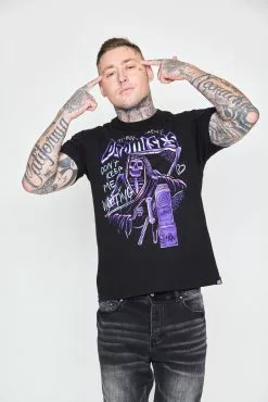 CASH Call Waiting Black Tee