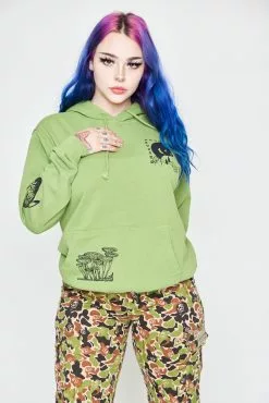 CASH Delirious Hoodie Green