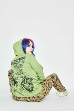 CASH Delirious Hoodie Green