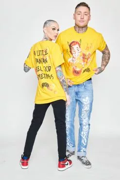 CASH Shirts Little Pain Tee Gold