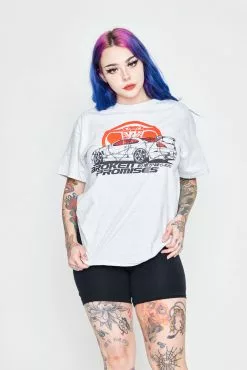 BROKEN PROMISES Drift Run S/S Grey Shirts