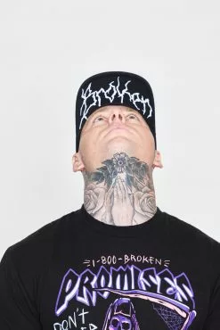 BROKEN PROMISES Headwear Crossbones Snapback