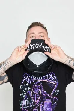 BROKEN PROMISES Graveyard Snapback Black