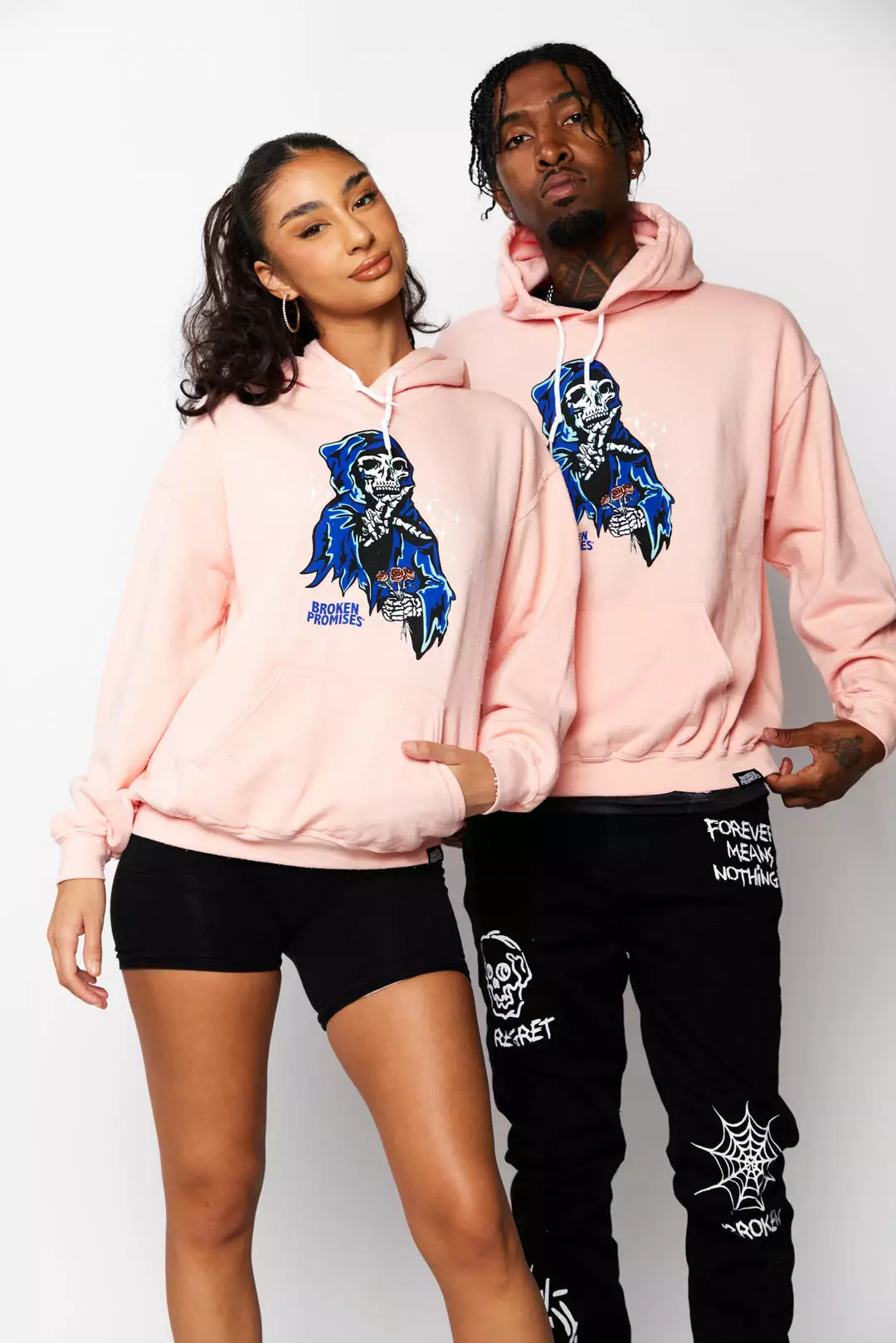 CASH Softly Dyed Hoodie Pink Hoodies