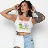 BROKEN PROMISES Grow With Love Crop Tank