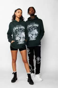 CASH Hypnotrip Hoodie Forest