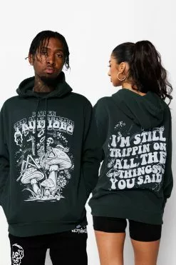 CASH Hypnotrip Hoodie Forest