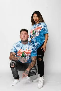 CASH BP X Alienlabs Space Racer Tie Dye Tee
