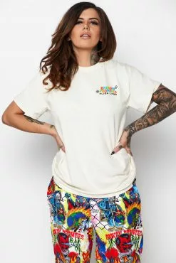 CASH Shirts BP X Alienlabs Peace And Love Tee Natural