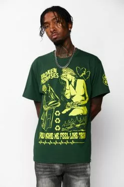 BROKEN PROMISES Feel Like Trash SST Green