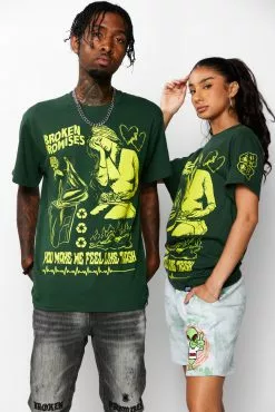 BROKEN PROMISES Feel Like Trash SST Green