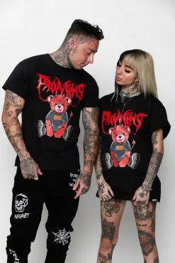 BROKEN PROMISES Shirts Damien S/S Tee Blk