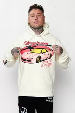 CASH Hoodies Catch Me Hoodie Bone