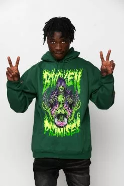 CASH BP X Alienlabs Alienated Hoodie Forest