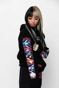 CASH Hashiyira Hoodie Black Hoodies