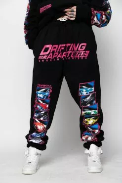 CASH Hashiyira Sweats Black Bottoms