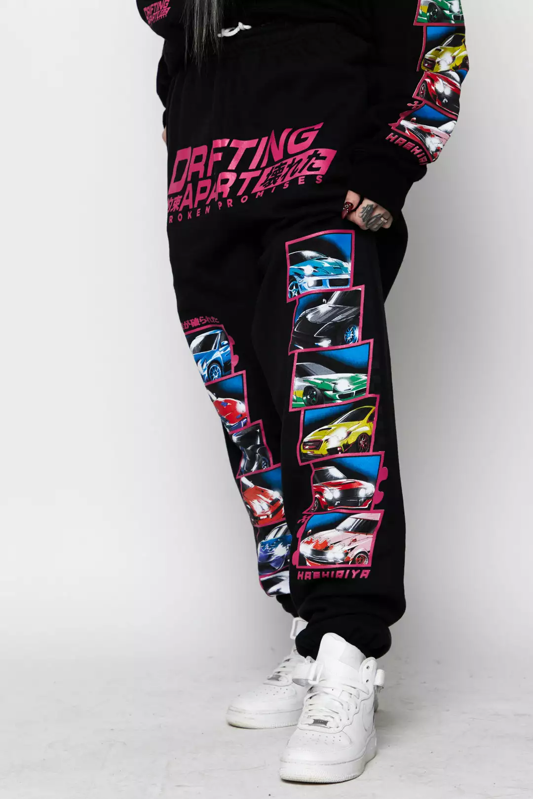 CASH Hashiyira Sweats Black Bottoms