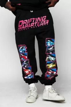 CASH Hashiyira Sweats Black Bottoms