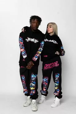 CASH Hashiyira Sweats Black Bottoms