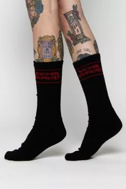 BROKEN PROMISES Stark Socks Black