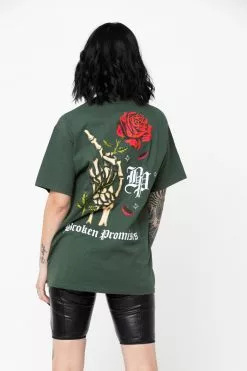 BROKEN PROMISES Wishful Thinking SST Green Shirts