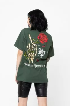 BROKEN PROMISES Wishful Thinking SST Green Shirts