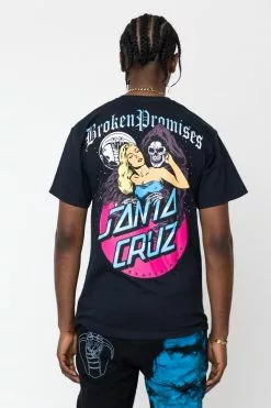 BROKEN PROMISES BP X SC Smother Tee Black