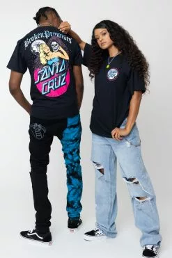 BROKEN PROMISES BP X SC Smother Tee Black