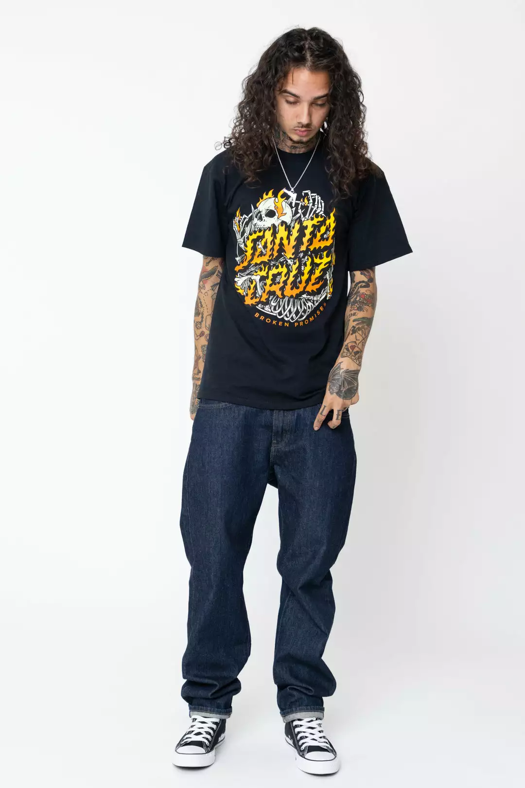 BROKEN PROMISES BP X SC Boneyard Tee Black