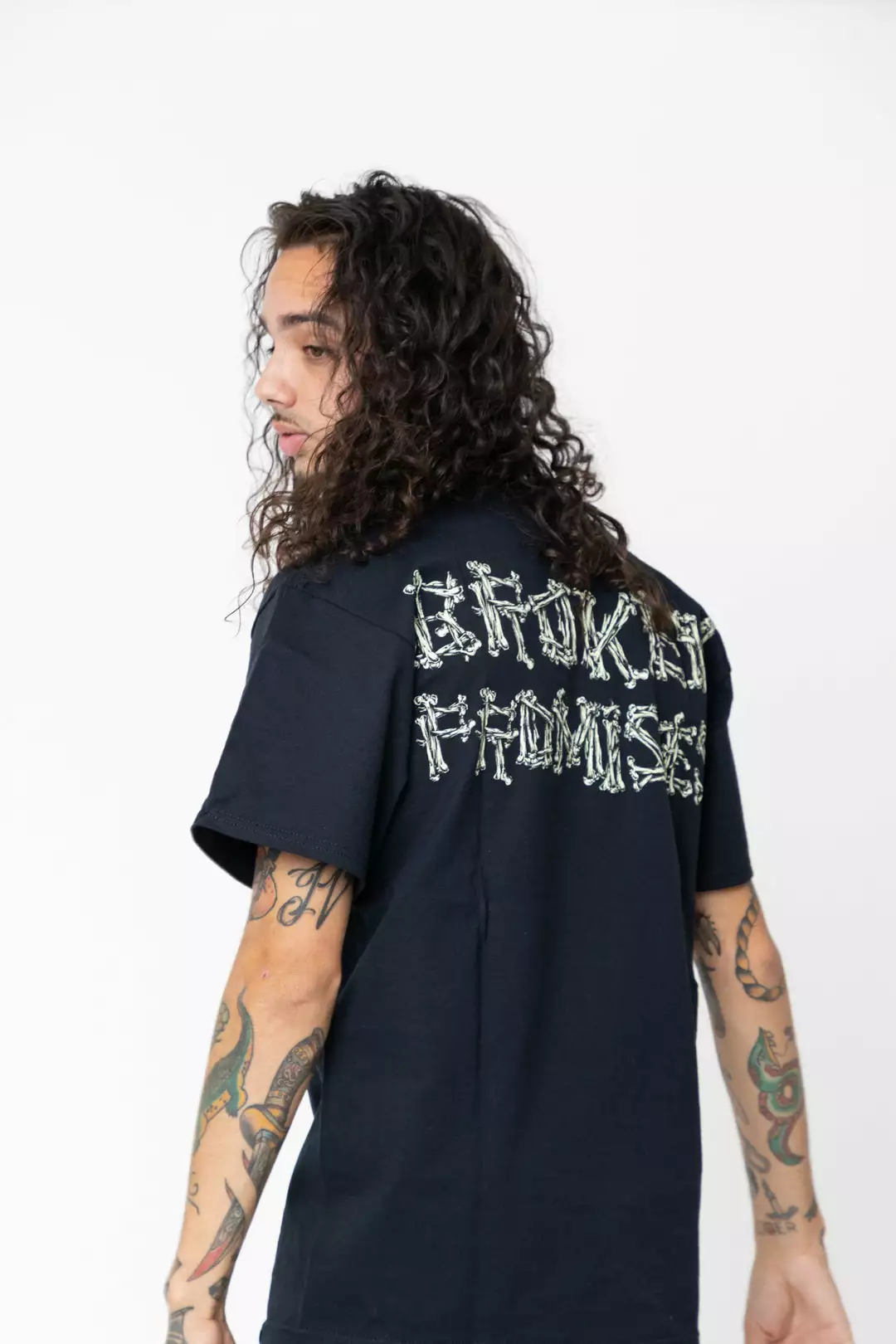 BROKEN PROMISES BP X SC Boneyard Tee Black