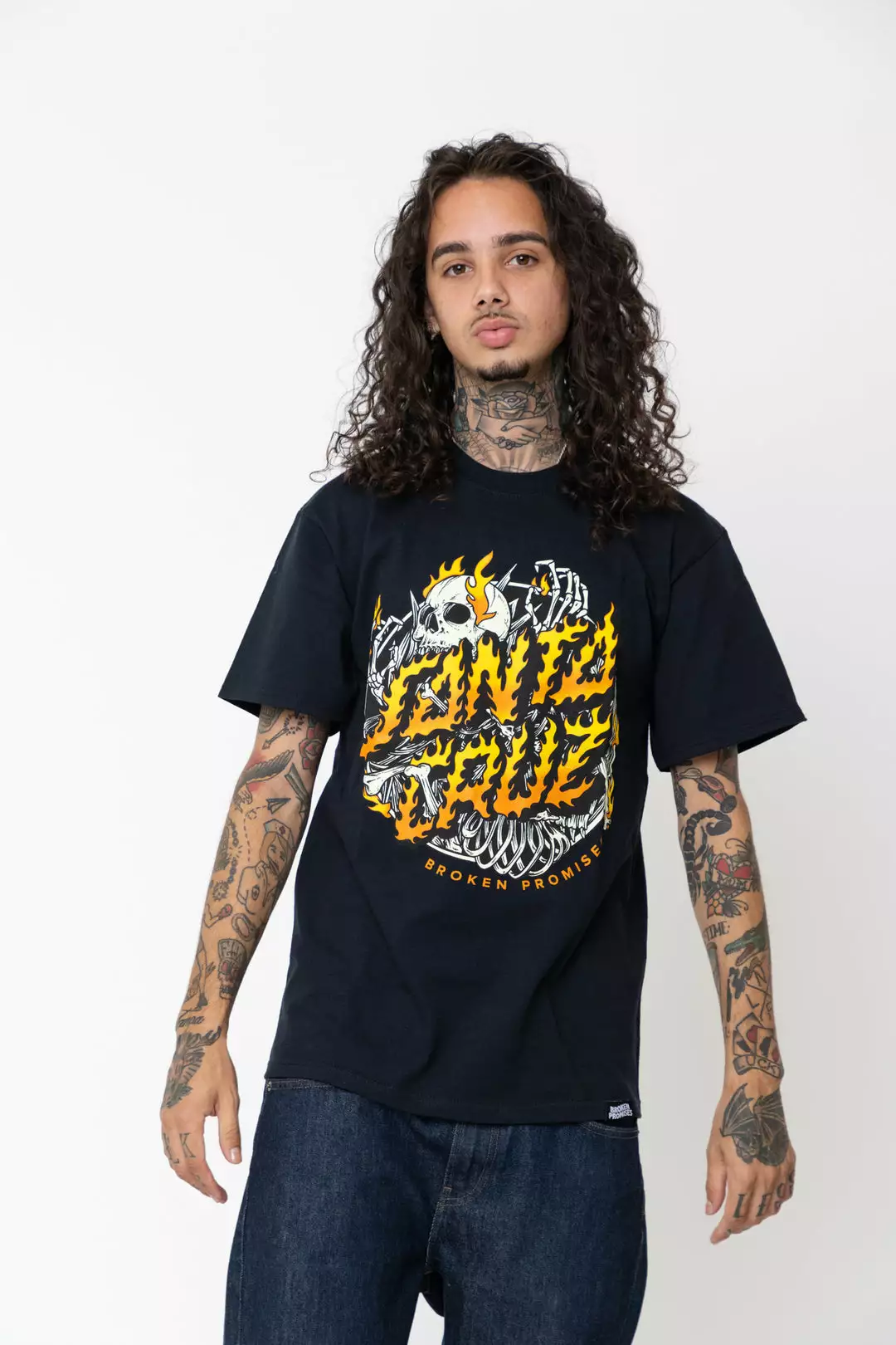 BROKEN PROMISES BP X SC Boneyard Tee Black